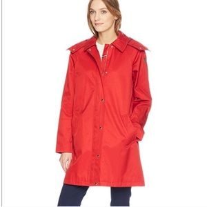 Tommy Hilfiger Red Rain Jacket